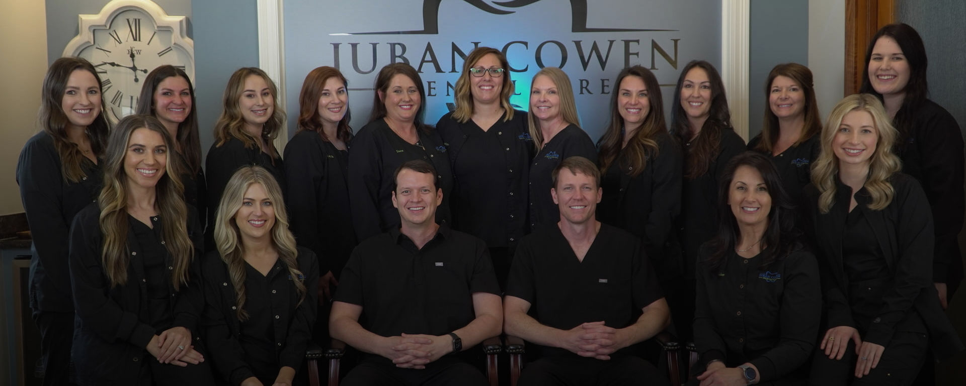 3 – Crowns and implant on upper crowns on lower anteriors Baton Rouge, LA