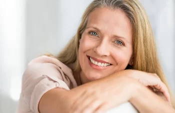 Portrait of happy senior woman